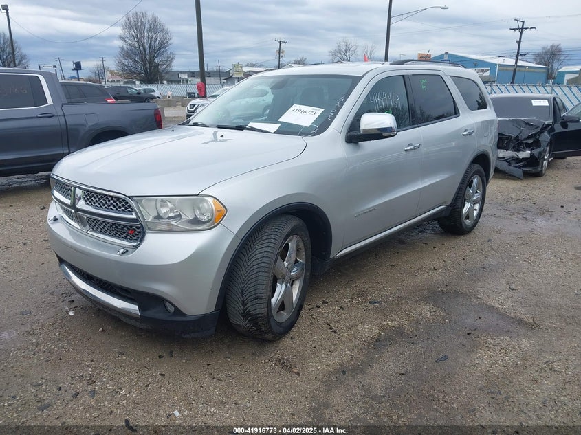 2011 DODGE DURANGO VIN: 1D4SD5GT0BC592952