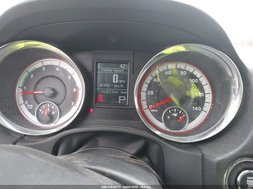2011 DODGE DURANGO VIN: 1D4SD5GT0BC592952