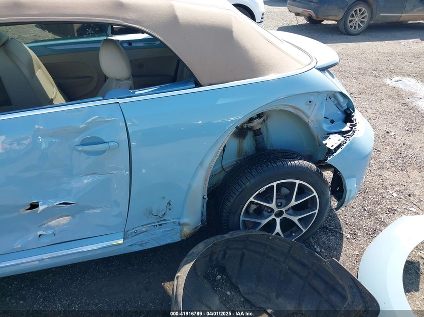 2016 VOLKSWAGEN BEETLE VIN: 3VW507AT8GM801206