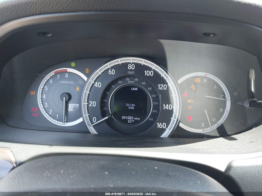 2016 HONDA ACCORD VIN: 1HGCR3F98GA031819