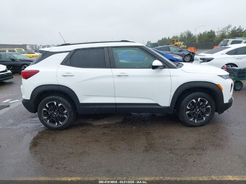 2022 Chevrolet Trailblazer Fwd Lt VIN: KL79MPSL4NB024614 Lot: 41916935