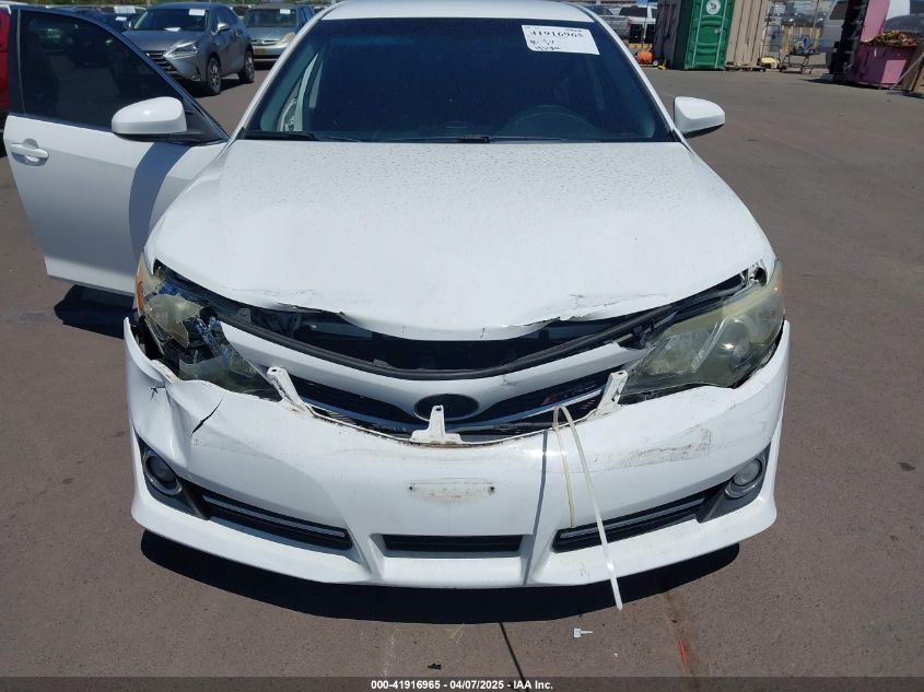 2013 Toyota Camry Se VIN: 4T1BF1FKXDU641608 Lot: 41916965