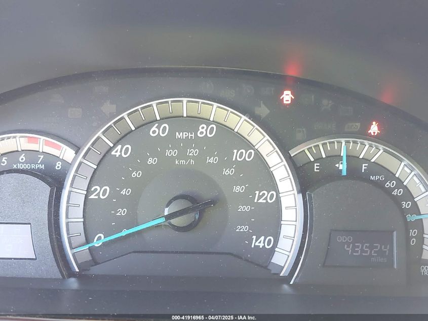 2013 Toyota Camry Se VIN: 4T1BF1FKXDU641608 Lot: 41916965