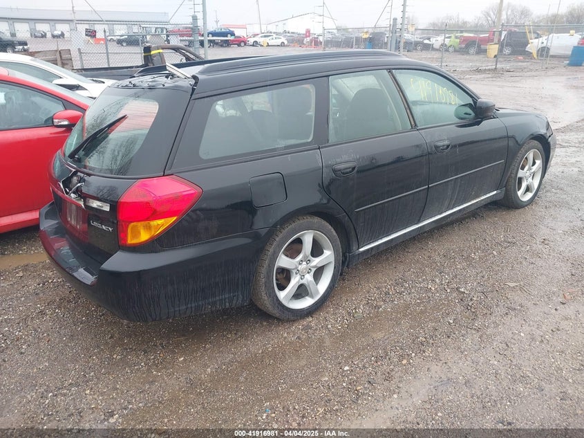 2006 SUBARU LEGACY VIN: 4S3BP626667313160