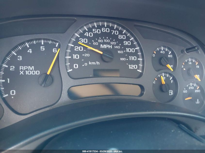 2003 Chevrolet Avalanche 1500 VIN: 3GNEK13T23G172761 Lot: 41917334