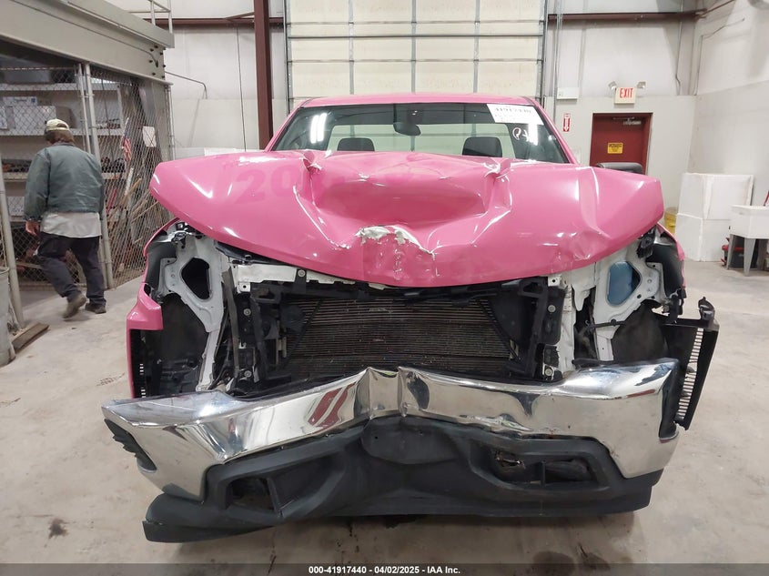 2021 Chevrolet Silverado 1500 2Wd Long Bed Wt VIN: 3GCNWAEF9MG258252 Lot: 41917440