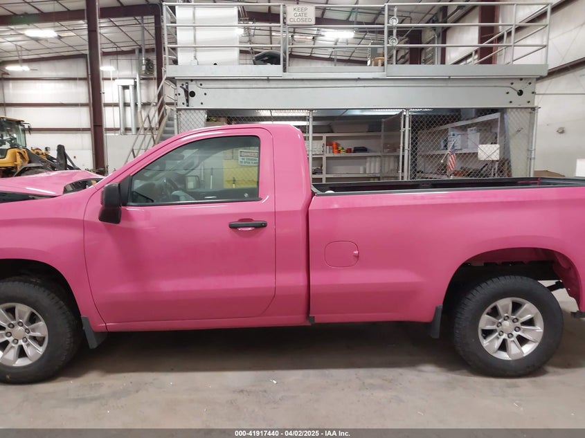 2021 Chevrolet Silverado 1500 2Wd Long Bed Wt VIN: 3GCNWAEF9MG258252 Lot: 41917440