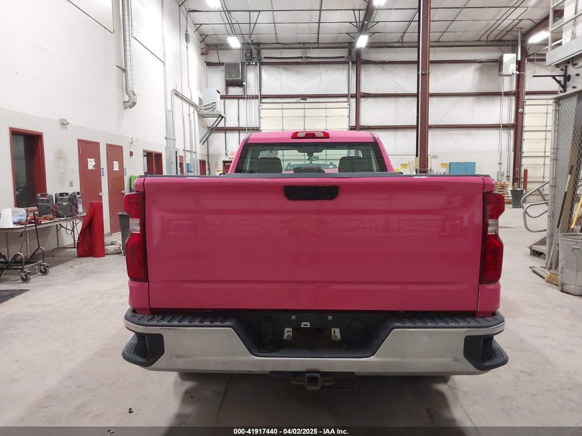 2021 Chevrolet Silverado 1500 2Wd Long Bed Wt VIN: 3GCNWAEF9MG258252 Lot: 41917440