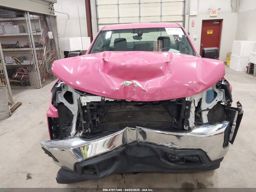 2021 Chevrolet Silverado 1500 2Wd Long Bed Wt VIN: 3GCNWAEF9MG258252 Lot: 41917440