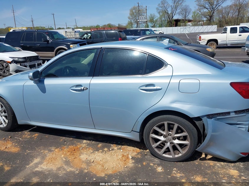 2012 LEXUS IS 250 VIN: JTHBF5C27C5167544