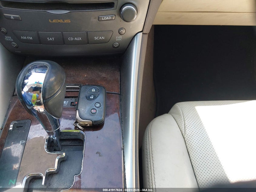 2012 LEXUS IS 250 VIN: JTHBF5C27C5167544