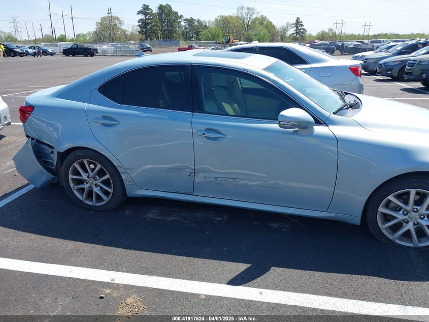 2012 LEXUS IS 250 VIN: JTHBF5C27C5167544