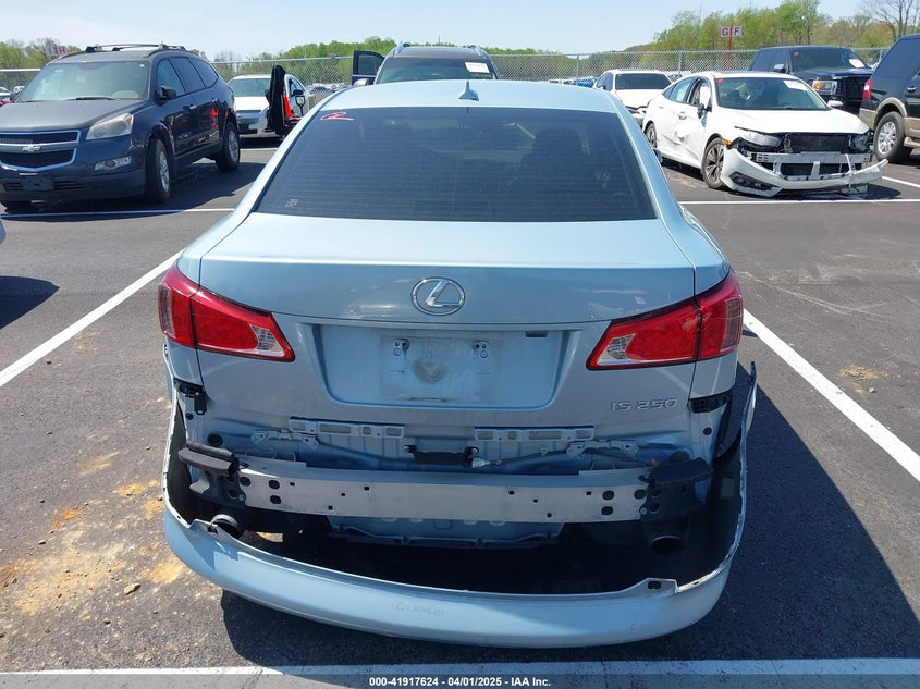 2012 LEXUS IS 250 VIN: JTHBF5C27C5167544