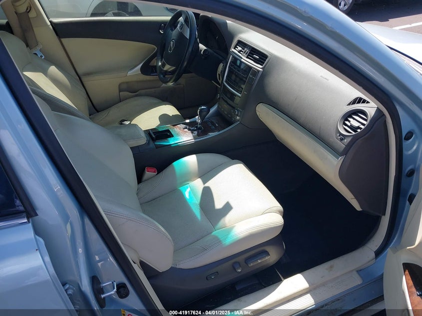 2012 LEXUS IS 250 VIN: JTHBF5C27C5167544