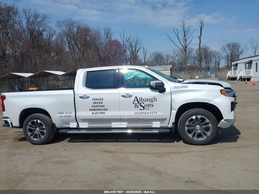 2025 CHEVROLET SILVERADO 1500 VIN: 3GCUKJEL2SG115606