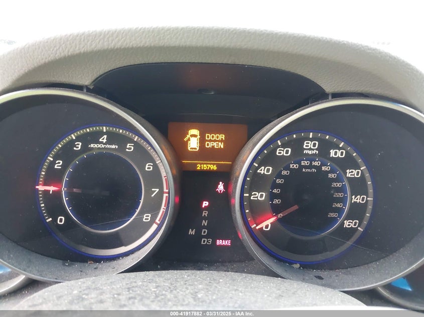 2007 ACURA MDX VIN: 2HNYD28517H517309