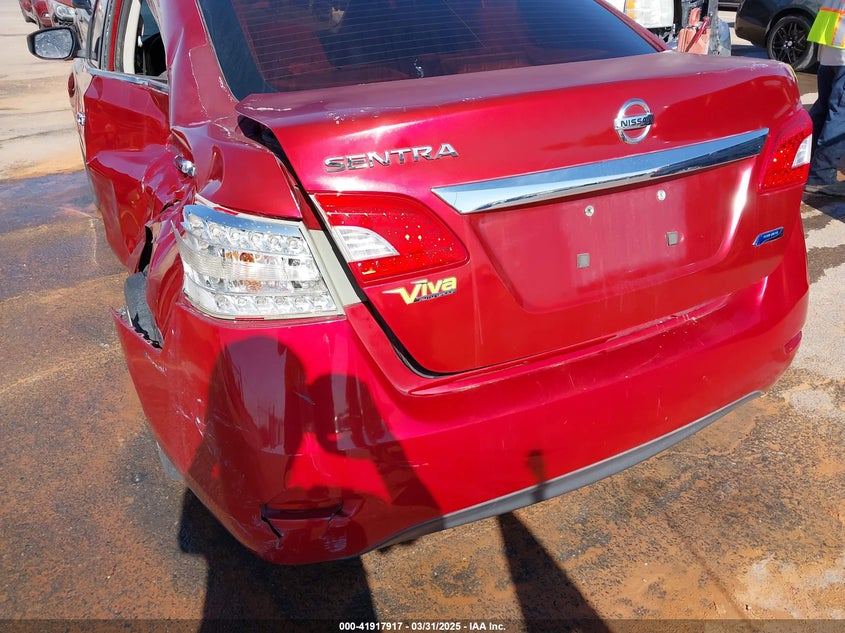 2014 NISSAN SENTRA VIN: 3N1AB7AP4EY322076