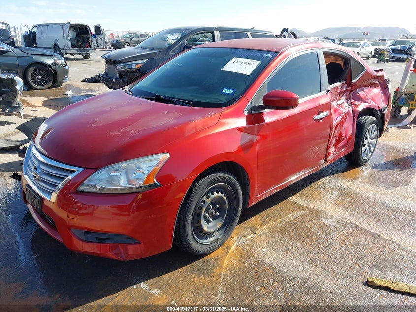 2014 NISSAN SENTRA VIN: 3N1AB7AP4EY322076