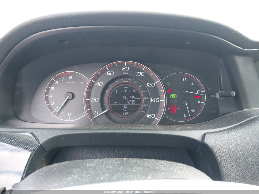 2014 HONDA ACCORD VIN: 1HGCR2F58EA274549