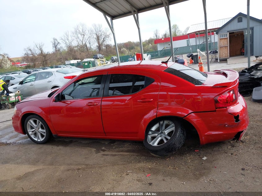 2011 DODGE AVENGER VIN: 1B3BD1FGXBN515053