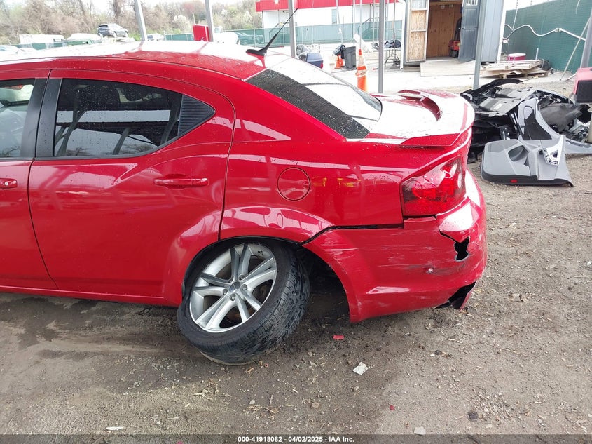 2011 DODGE AVENGER VIN: 1B3BD1FGXBN515053