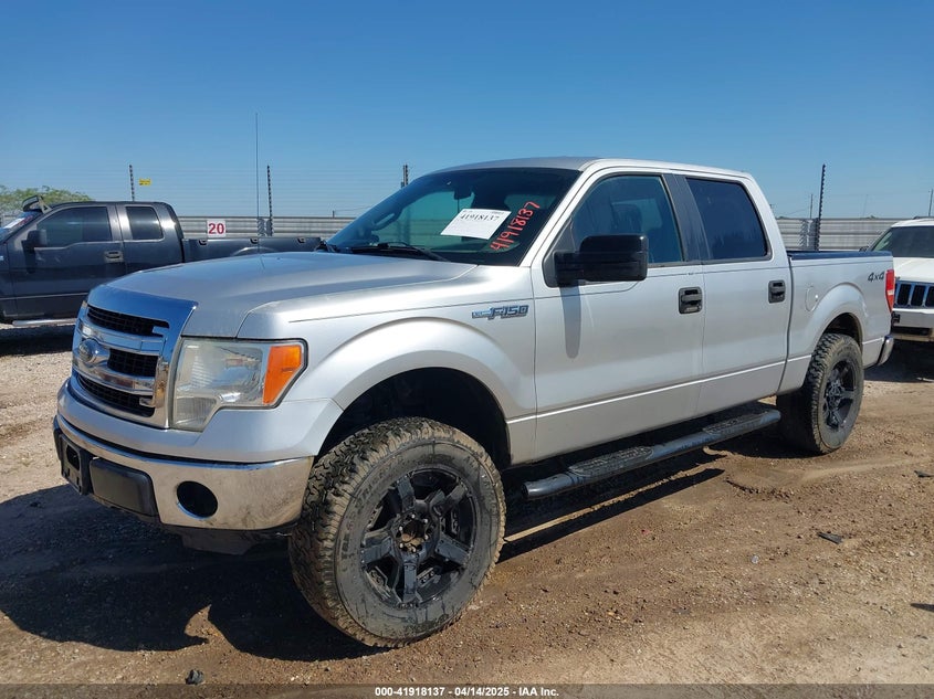 2013 Ford F-150, Front End, IAAI, VIN 1FTFW1EF9DFC53672 — photo 2