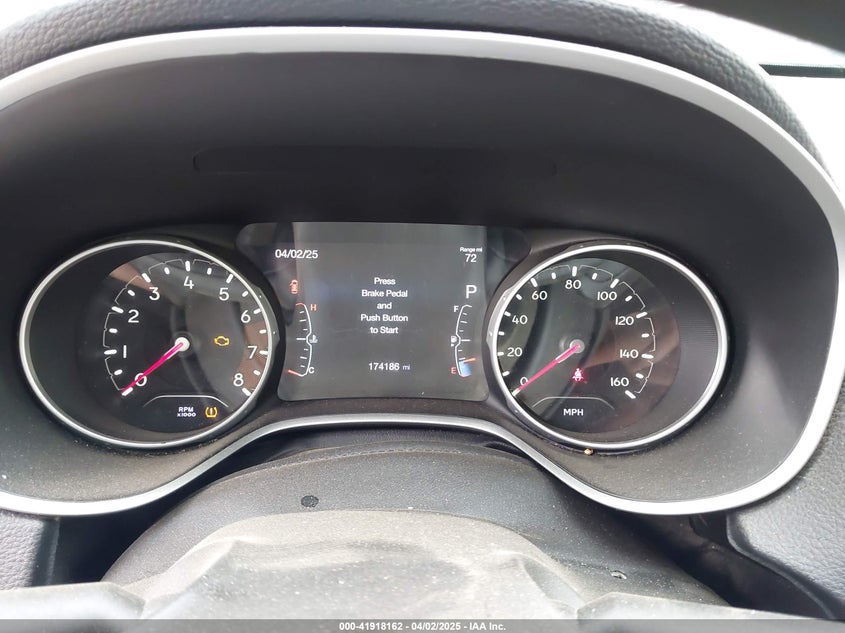 2018 Jeep Compass Sport Fwd VIN: 3C4NJCAB7JT186631 Lot: 41918162