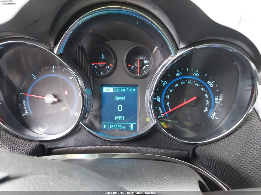 2014 CHEVROLET CRUZE VIN: 1G1P75SZ1E7258084