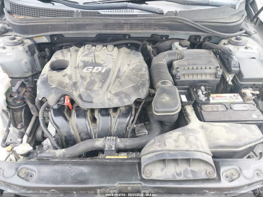 2011 Hyundai Sonata Gls VIN: 5NPEB4AC6BH190215 Lot: 41918753