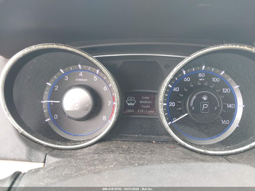 2011 Hyundai Sonata Gls VIN: 5NPEB4AC6BH190215 Lot: 41918753