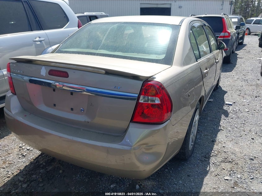 2006 CHEVROLET MALIBU VIN: 1G1ZT51F06F263540