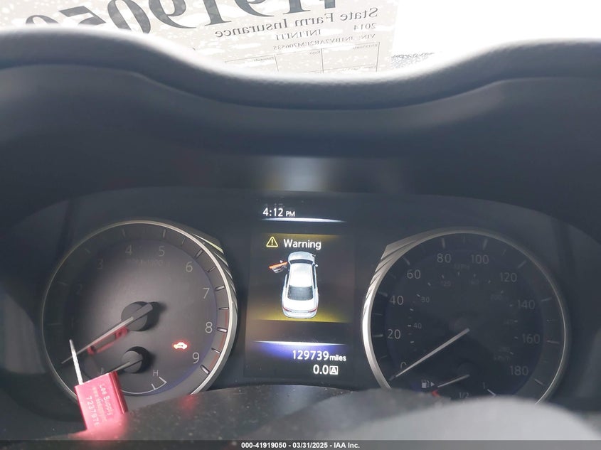 2014 INFINITI Q50 SPORT - JN1BV7AR2EM706535