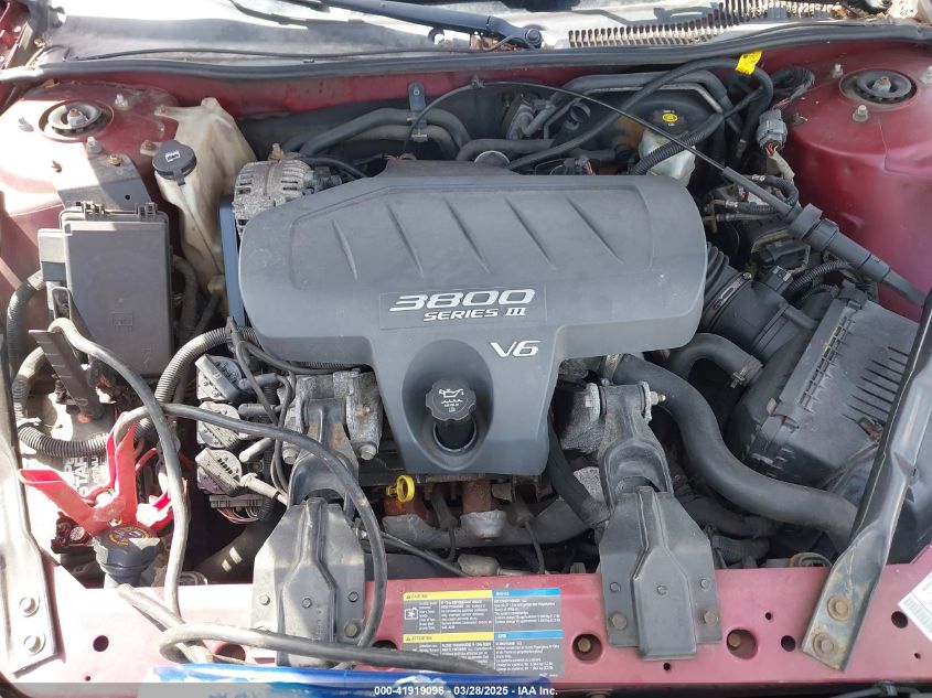 2005 Pontiac Grand Prix Gt VIN: 2G2WS522951162368 Lot: 41919096