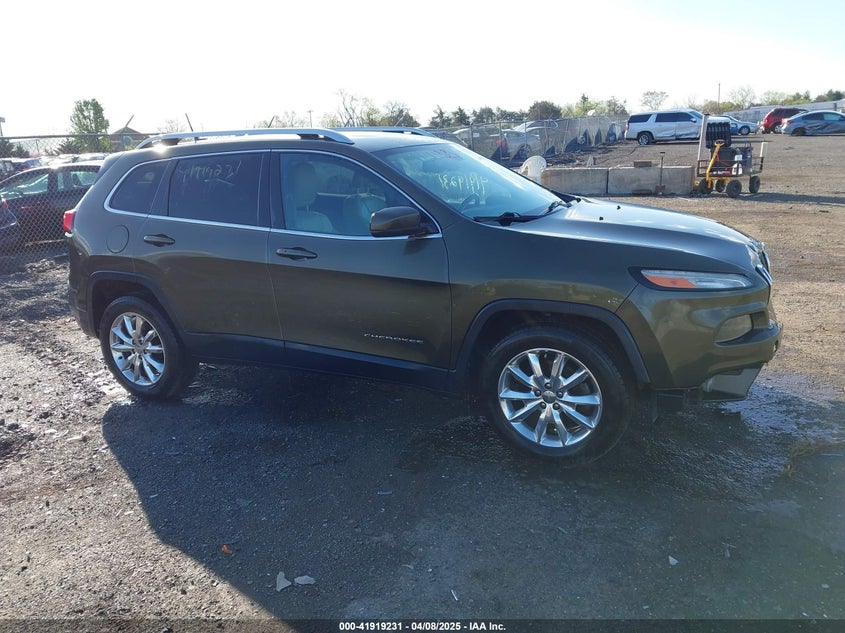2015 JEEP CHEROKEE LIMITED - 1C4PJMDS8FW708226