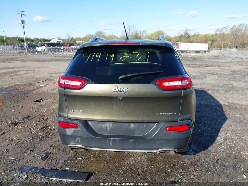 2015 JEEP CHEROKEE LIMITED - 1C4PJMDS8FW708226