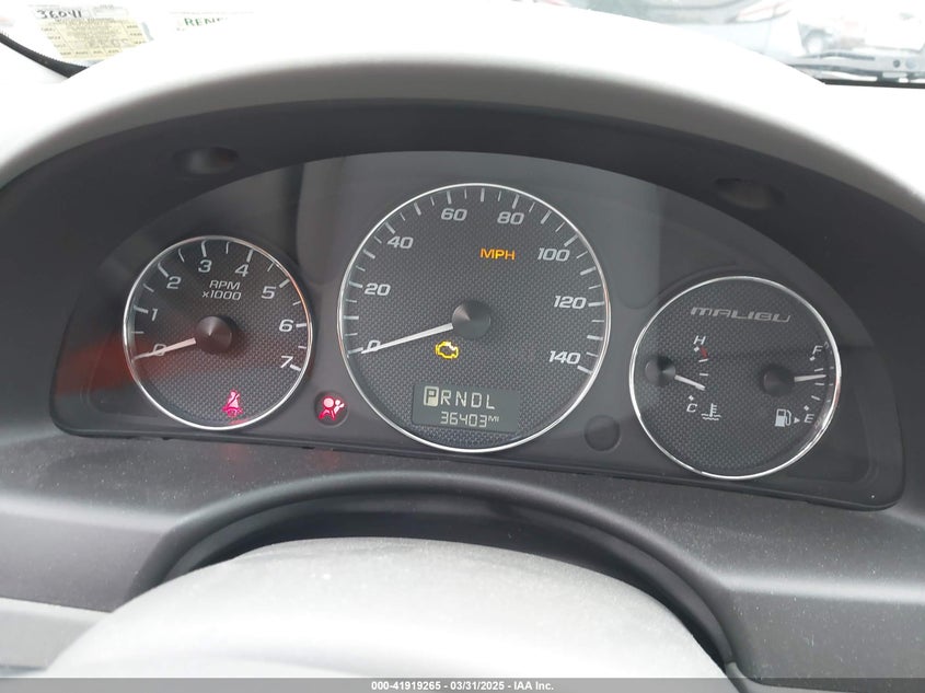2007 CHEVROLET MALIBU VIN: 1G1ZS58F47F304827