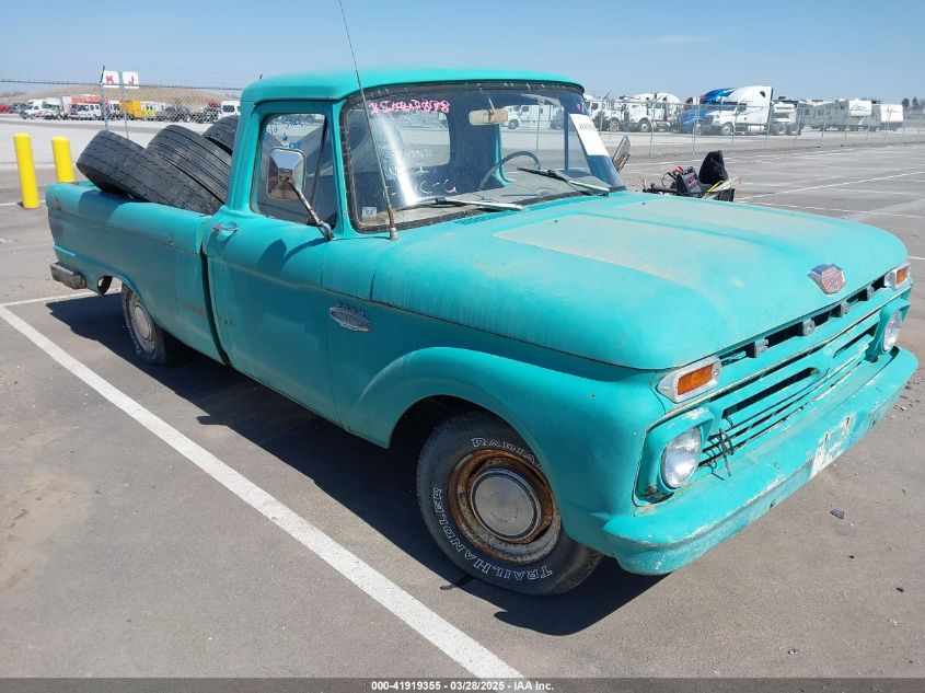 1966 Ford F100 turquoise null null F10AK847188 photo #1