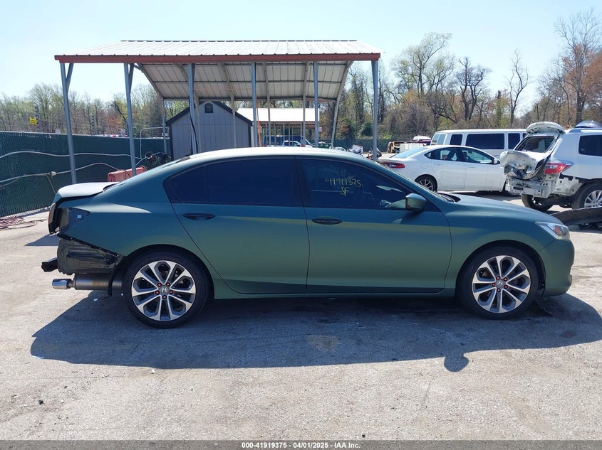 2014 HONDA ACCORD VIN: 1HGCR2F57EA091403