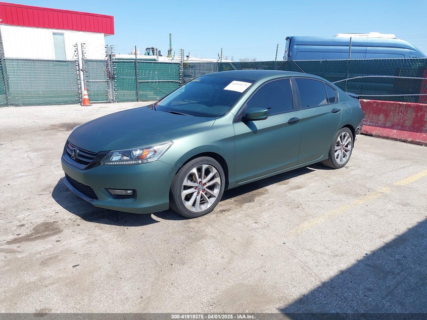 2014 HONDA ACCORD VIN: 1HGCR2F57EA091403
