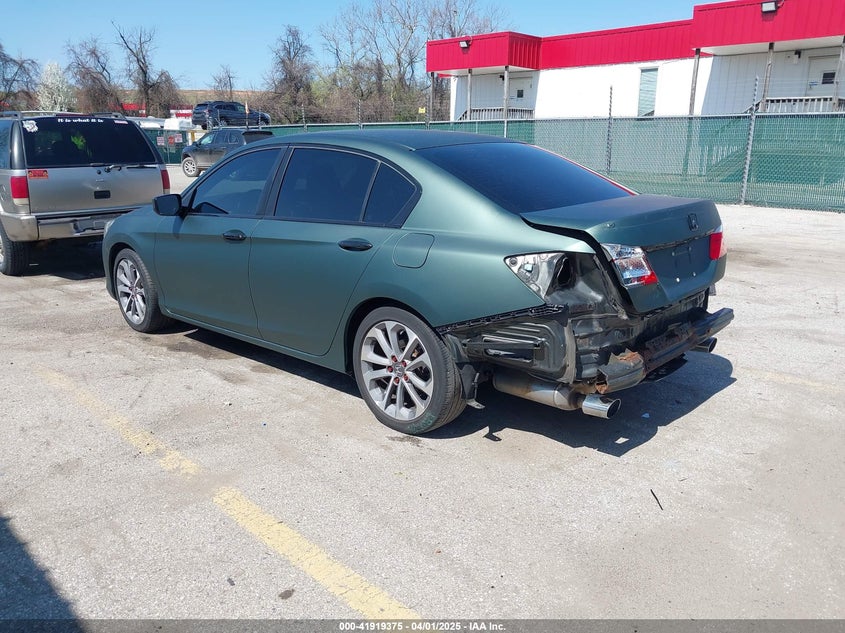 2014 HONDA ACCORD VIN: 1HGCR2F57EA091403