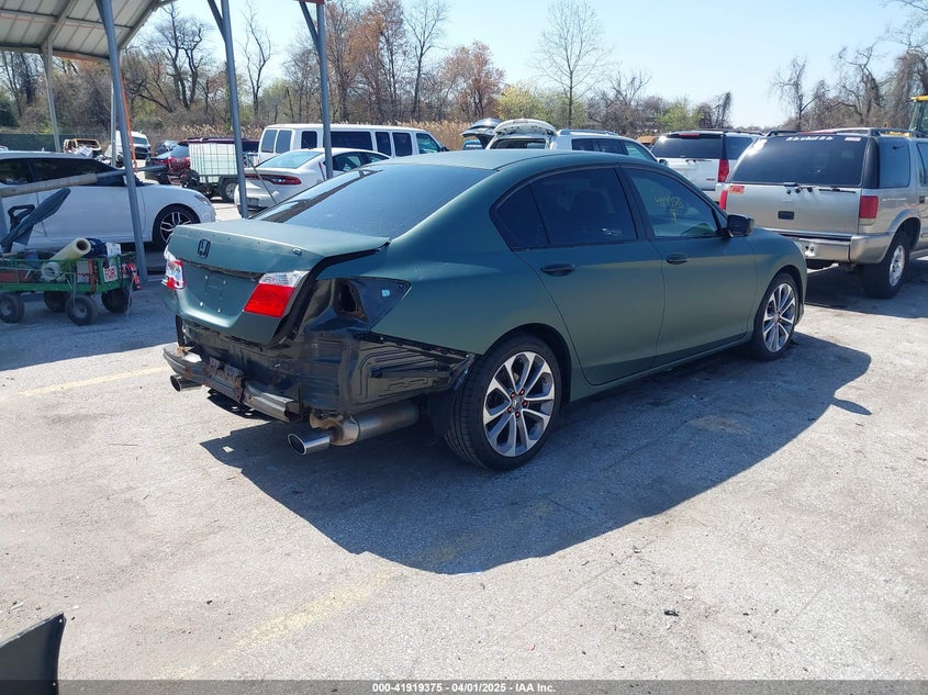 2014 HONDA ACCORD VIN: 1HGCR2F57EA091403