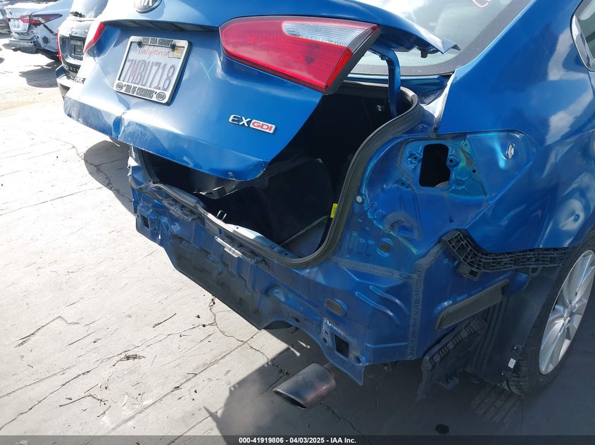 2015 KIA FORTE EX - KNAFX4A8XF5316886