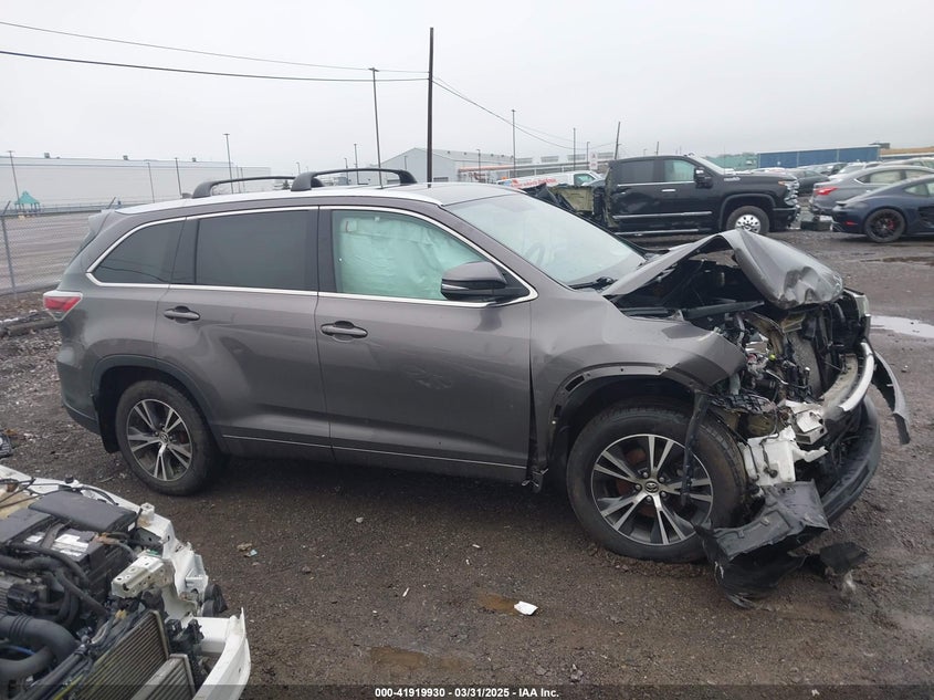 2016 TOYOTA HIGHLANDER XLE V6 - 5TDJKRFH4GS249943