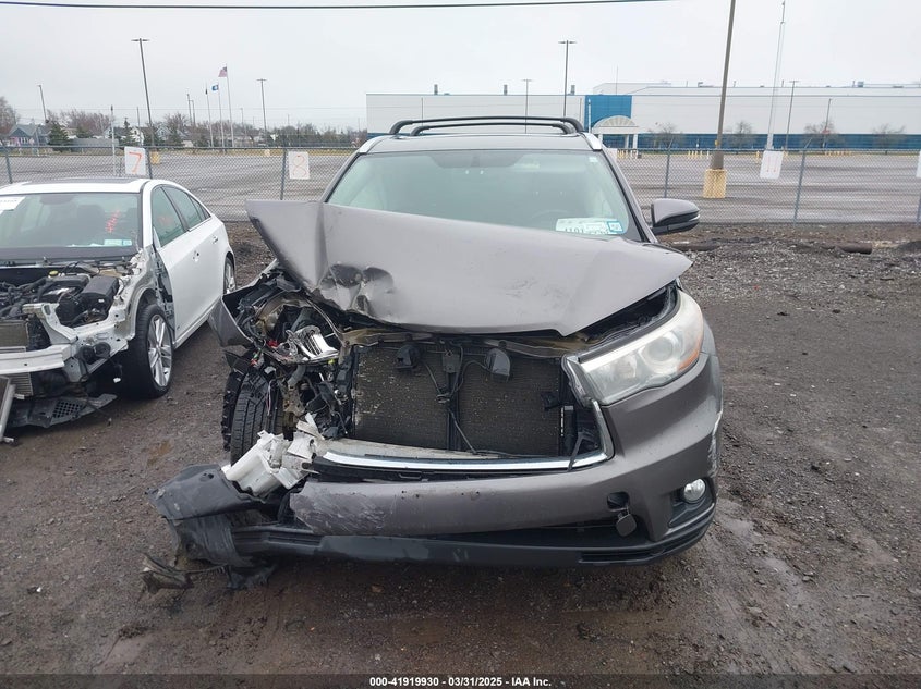 2016 TOYOTA HIGHLANDER XLE V6 - 5TDJKRFH4GS249943