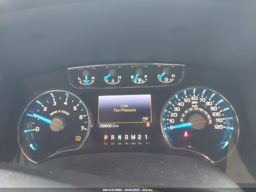 2013 Ford F-150 Lariat VIN: 1FTFW1ET7DFA61253 Lot: 41919968