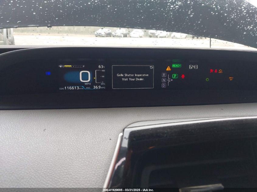 2016 Toyota Prius Two VIN: JTDKBRFU8G3008146 Lot: 41920005