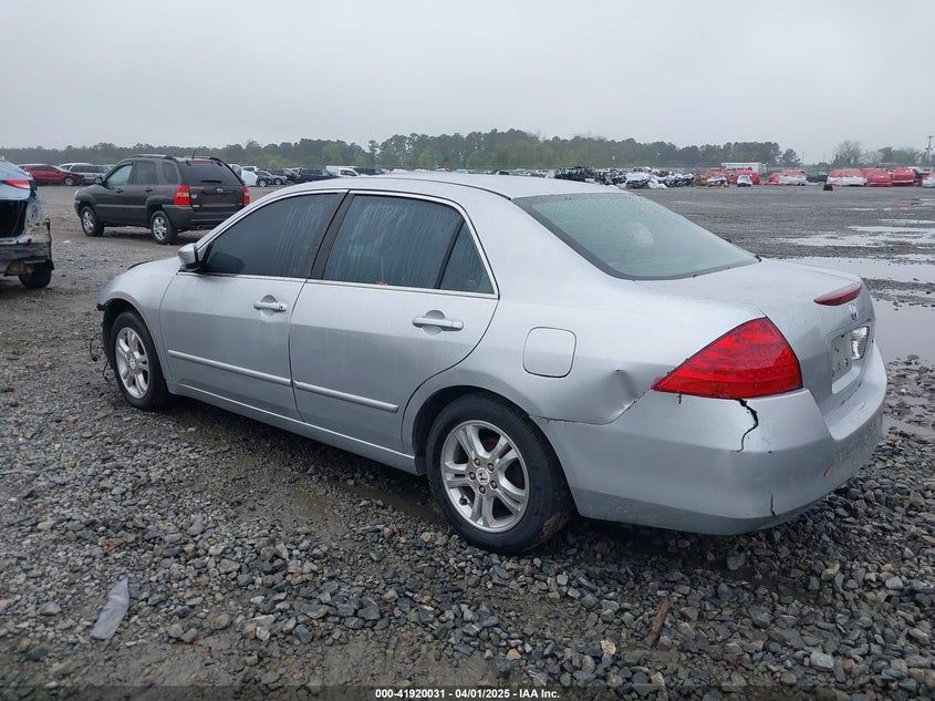2006 HONDA ACCORD VIN: 1HGCM56796A153645