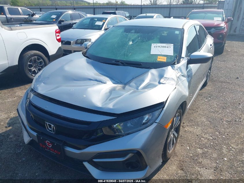 2020 Honda Civic Lx VIN: SHHFK7H38LU409783 Lot: 41920045
