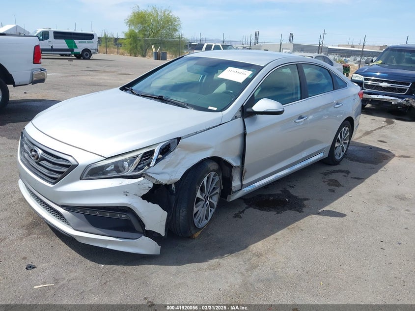 2015 HYUNDAI SONATA VIN: 5NPE34AF4FH064464