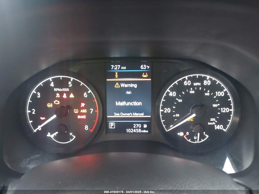 2021 NISSAN ALTIMA VIN: 1N4BL4BV0MN361968